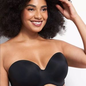 Cacique/Lane Bryant Lightly Lined Multi-Way Strapless Bra 36F